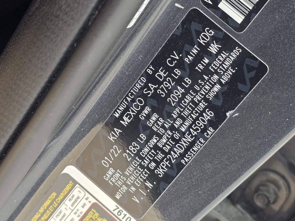 2022 Kia Forte LXS