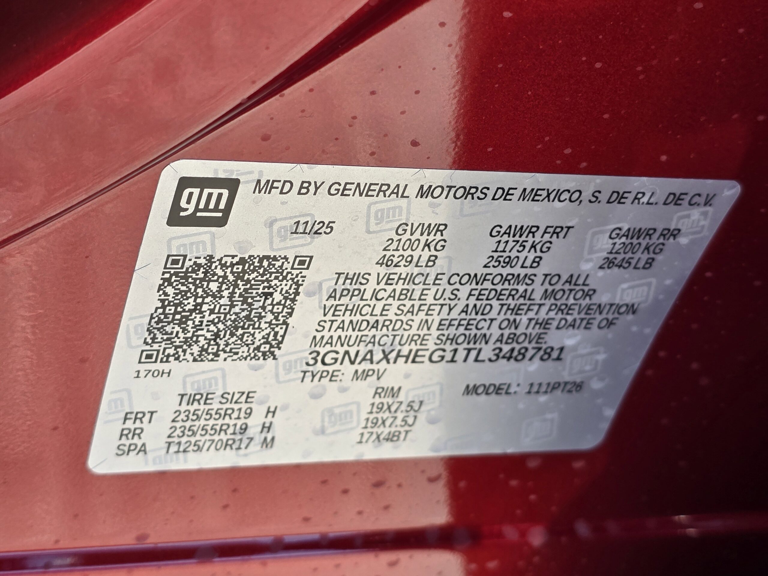 2026 Chevrolet Equinox FWD LT