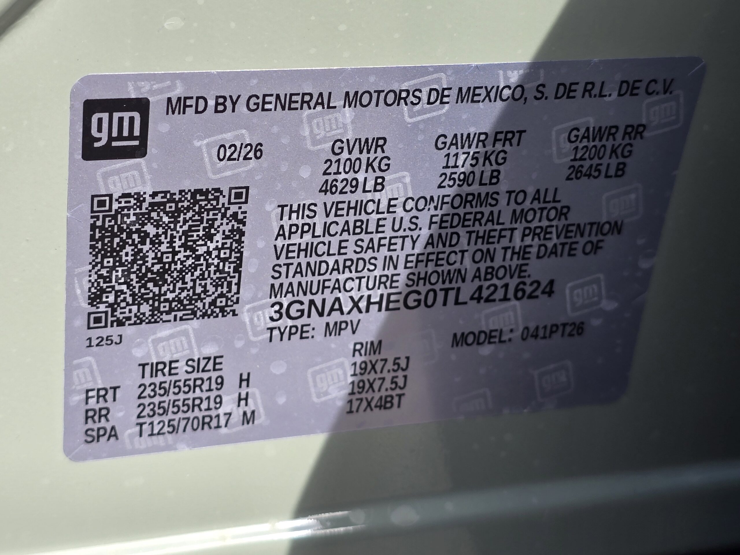 2026 Chevrolet Equinox FWD LT