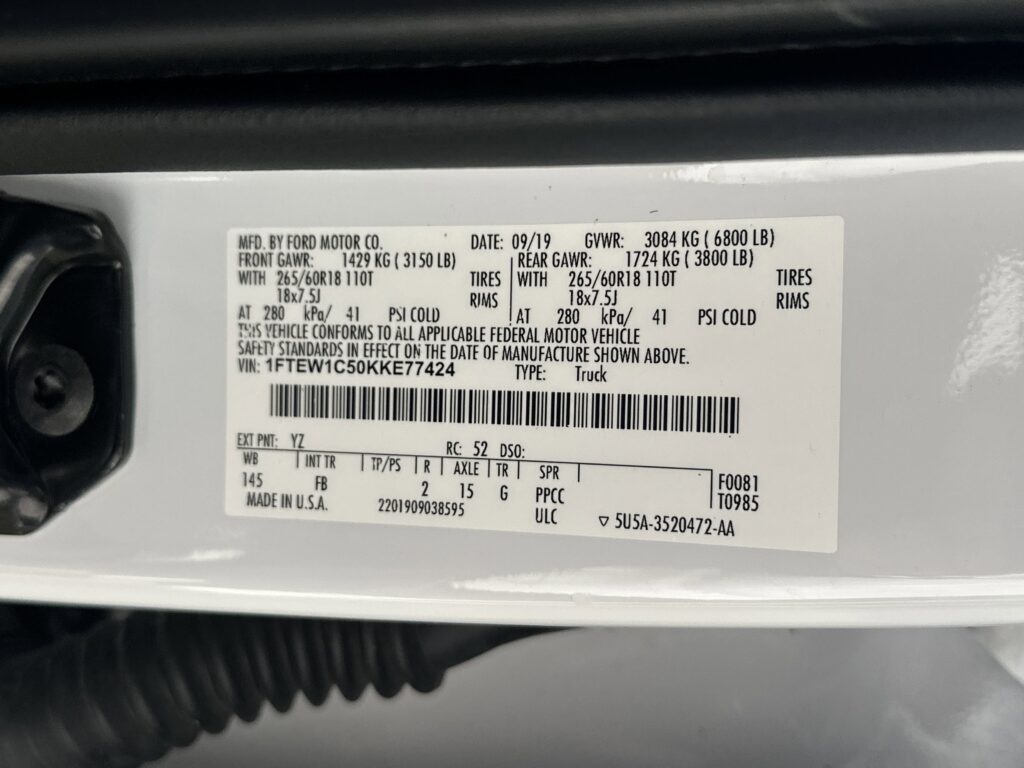 2019 Ford F-150
