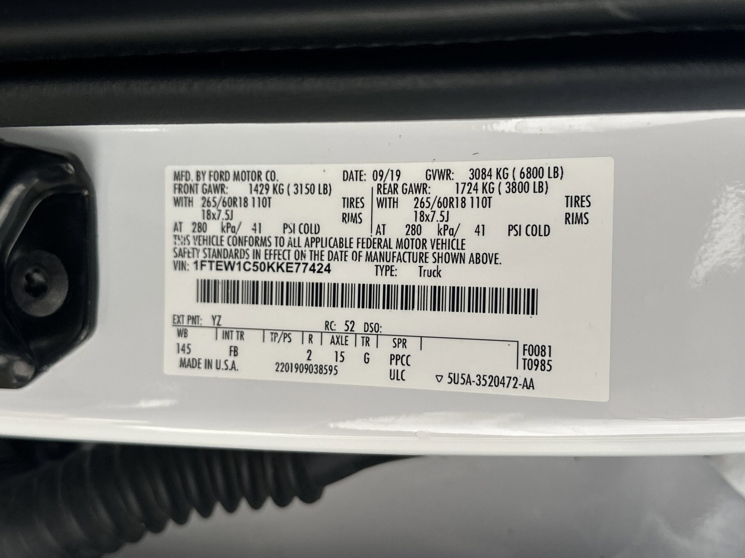 2019 Ford F-150