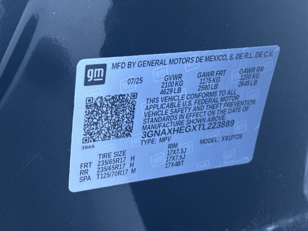 2026 Chevrolet Equinox FWD LT