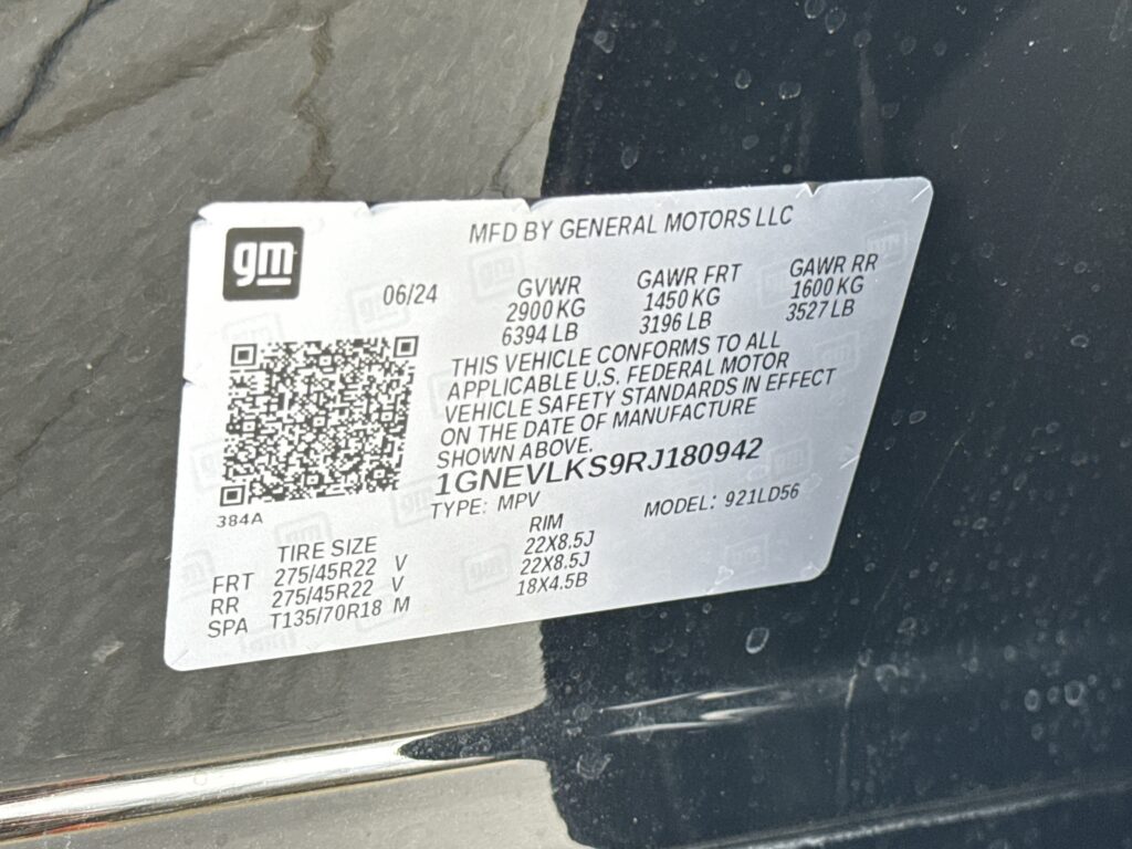 2024 Chevrolet Traverse AWD RS