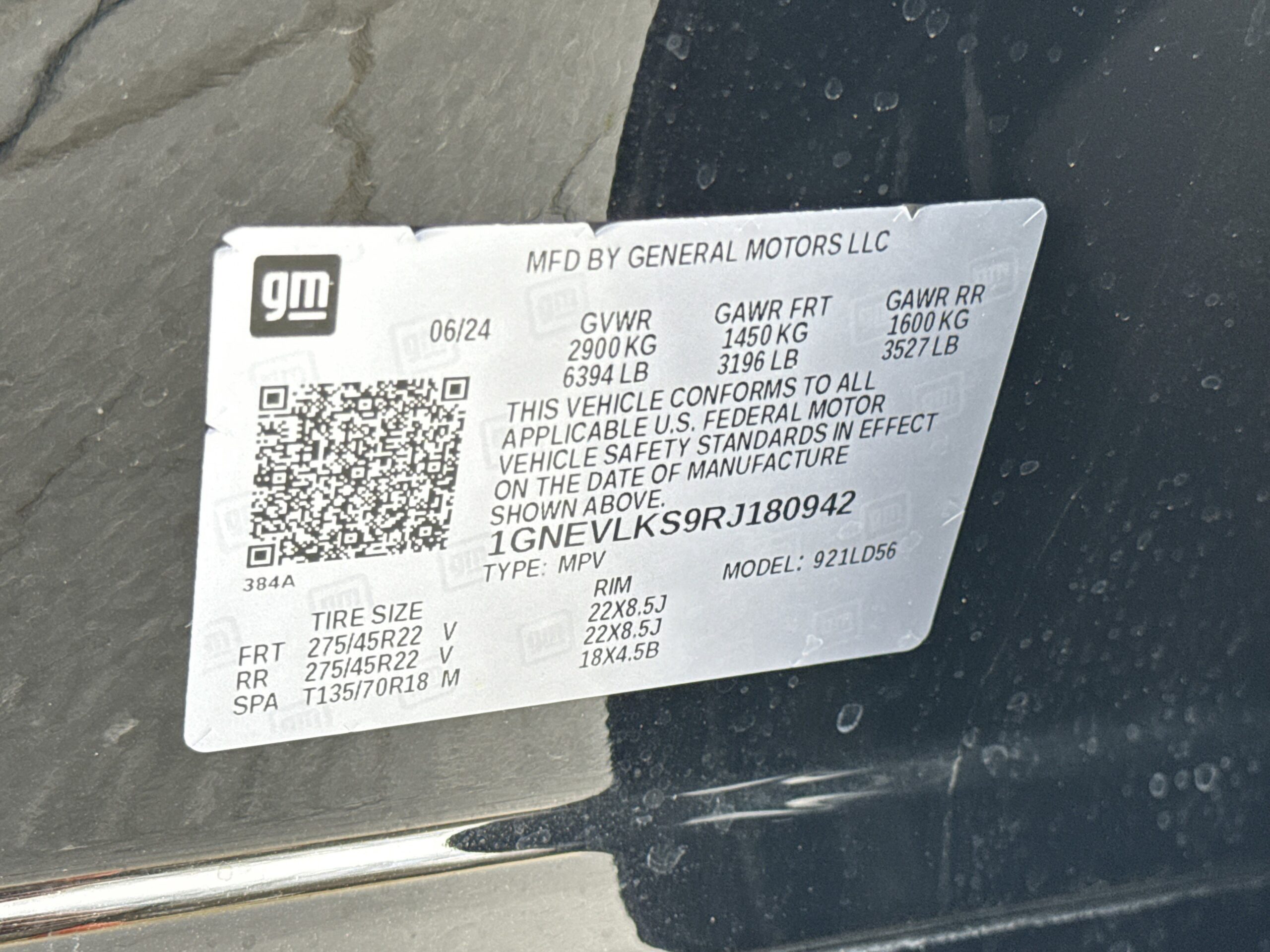 2024 Chevrolet Traverse AWD RS