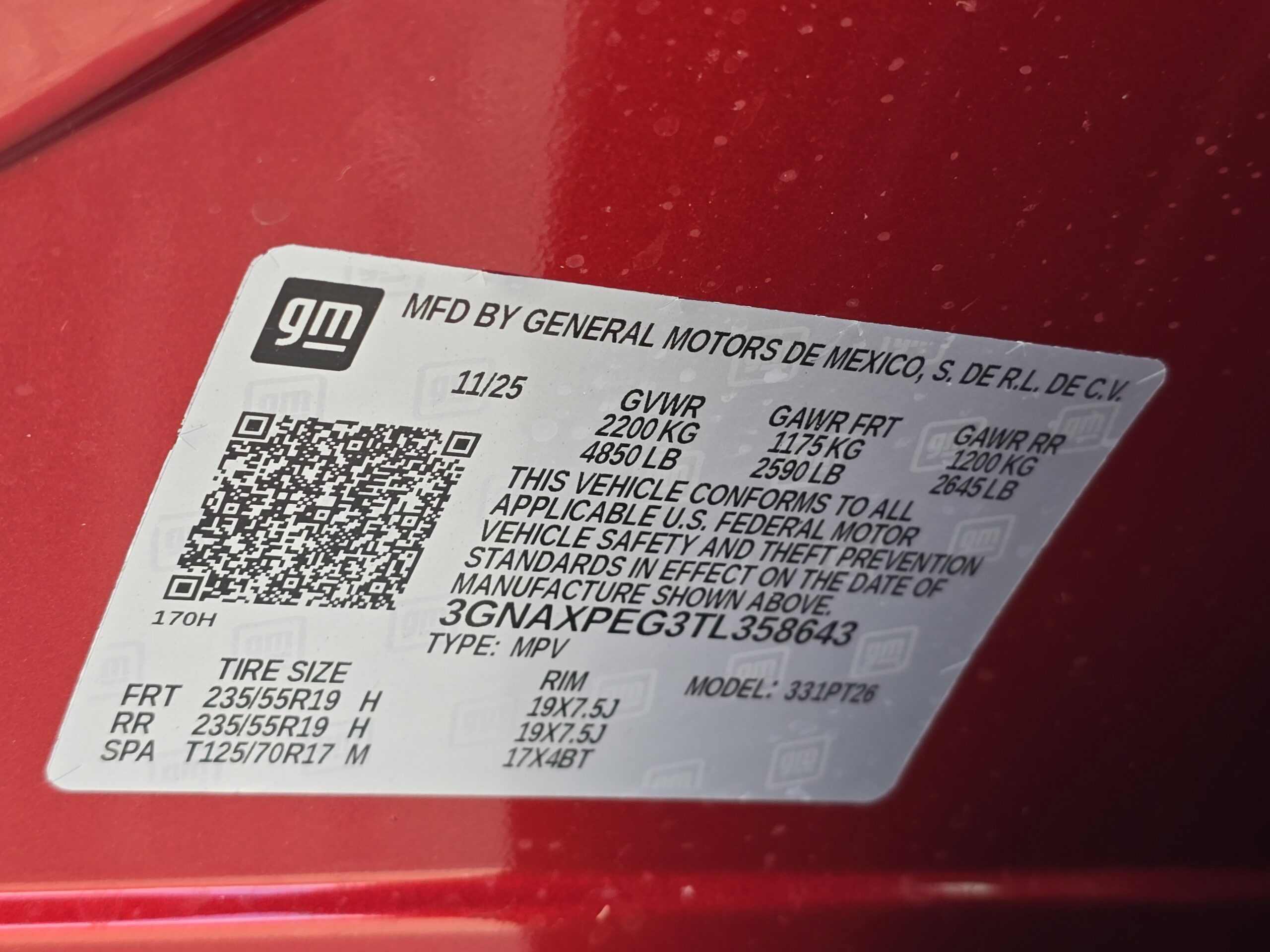 2026 Chevrolet Equinox AWD LT