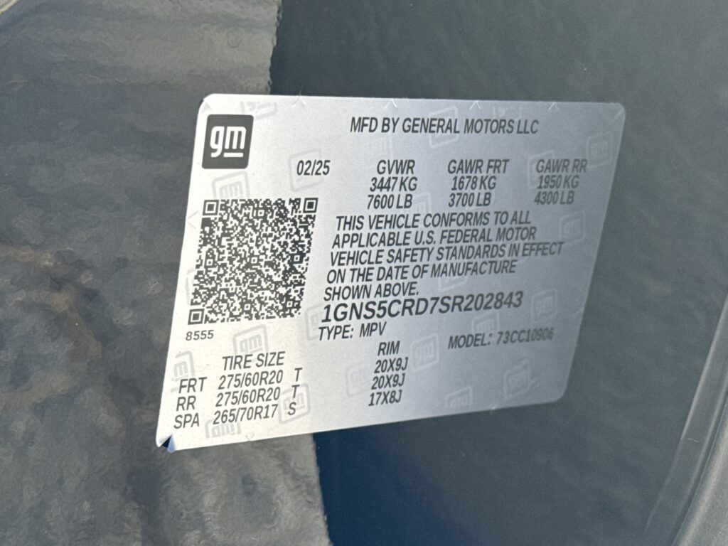 2025 Chevrolet Suburban