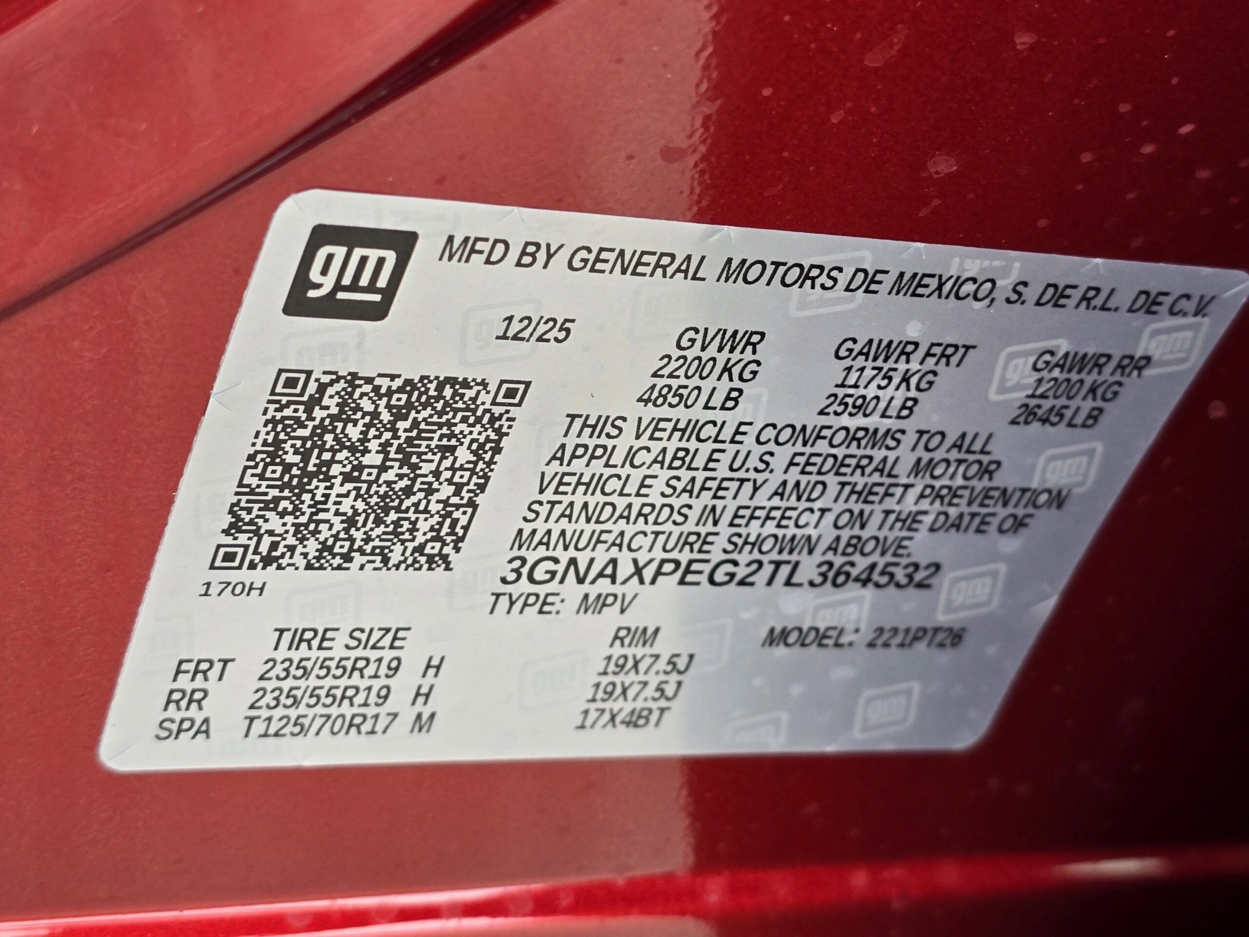 2026 Chevrolet Equinox AWD LT