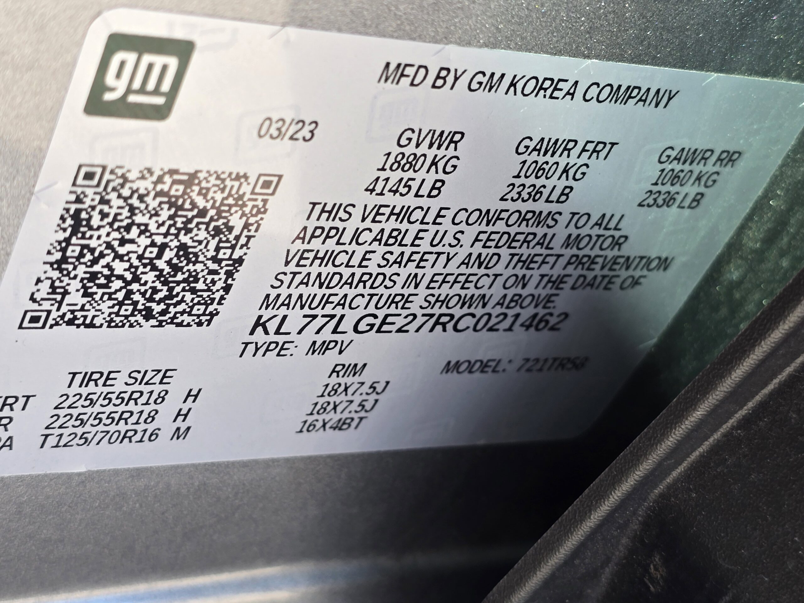 2024 Chevrolet Trax 1RS