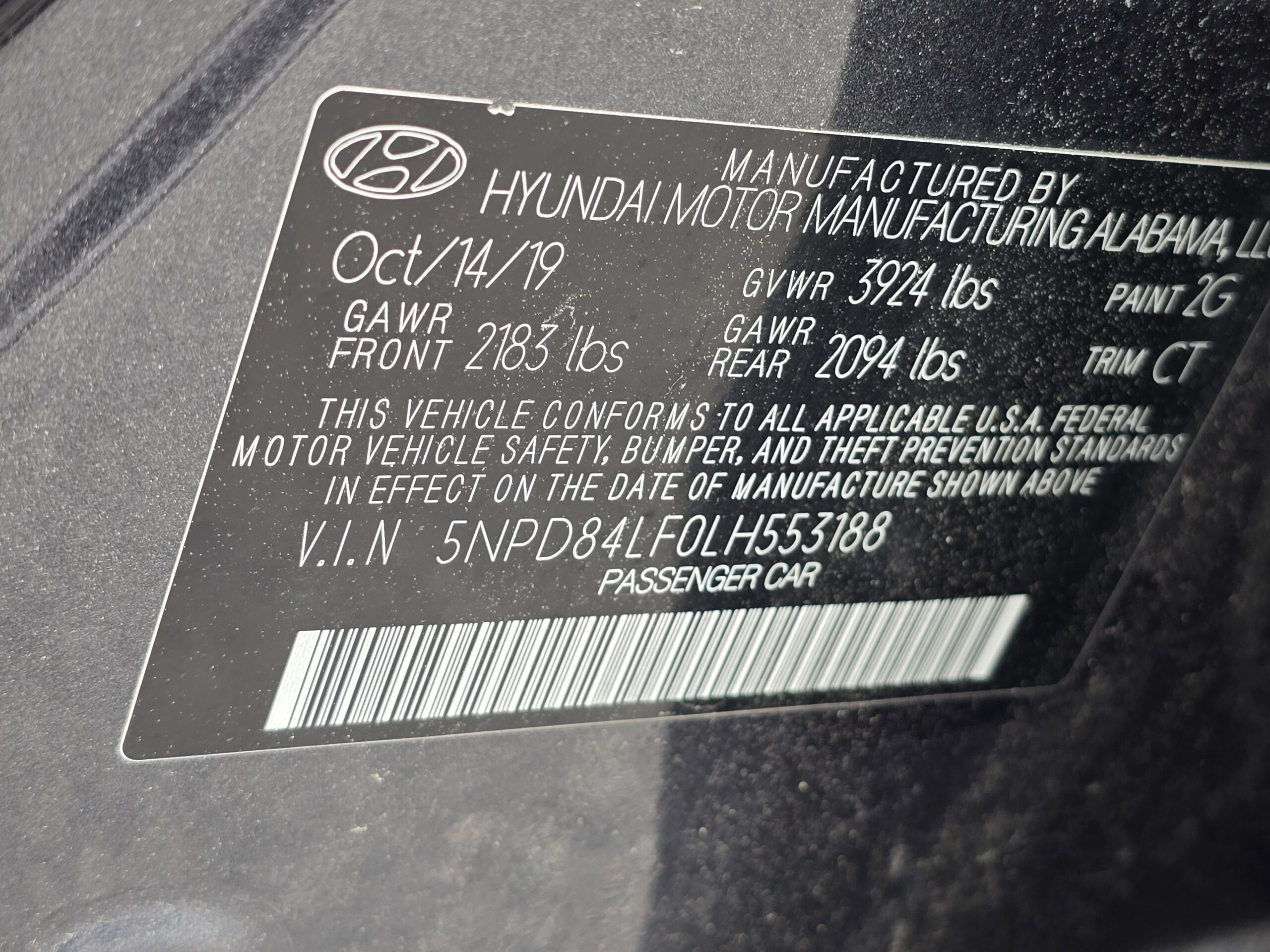 2020 Hyundai Elantra SEL