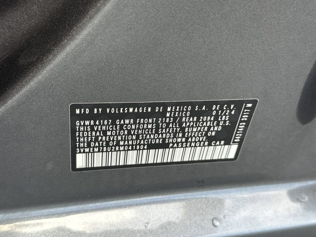 2024 Volkswagen Jetta SE