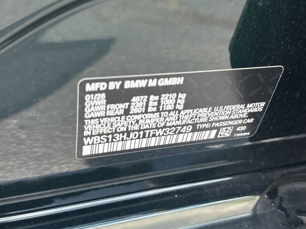 2026 BMW M3