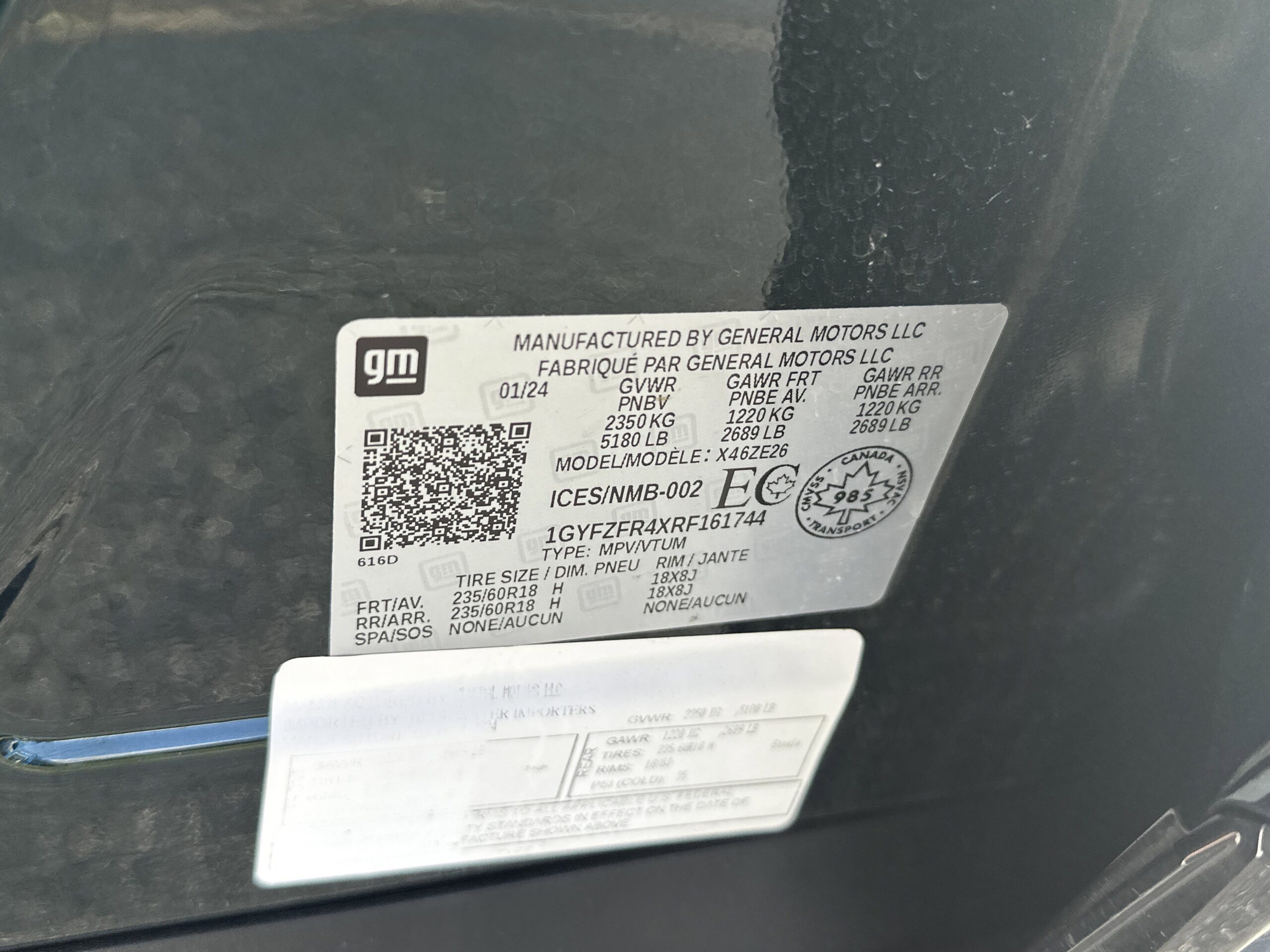 2024 Cadillac XT4 AWD Sport