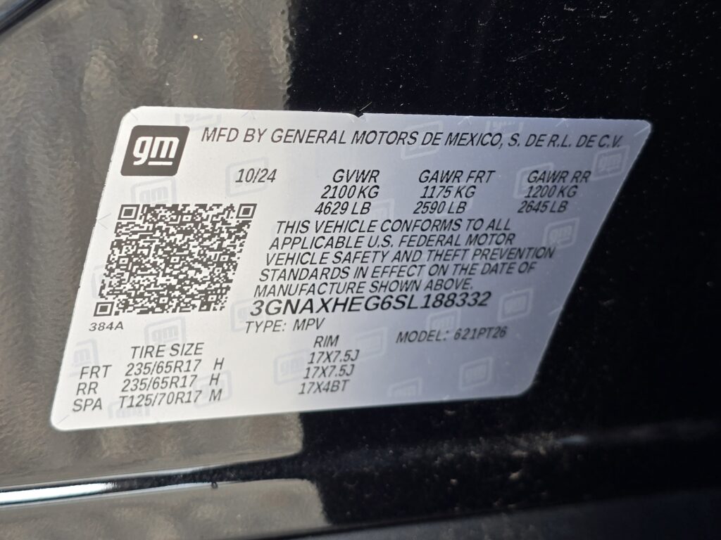2025 Chevrolet Equinox FWD LT