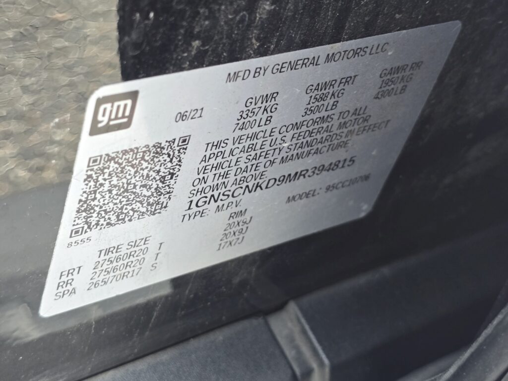 2021 Chevrolet Tahoe LT