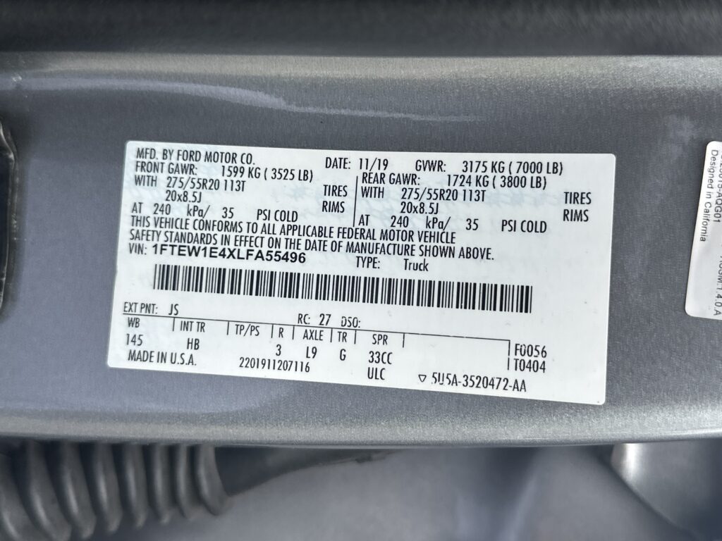 2020 Ford F-150