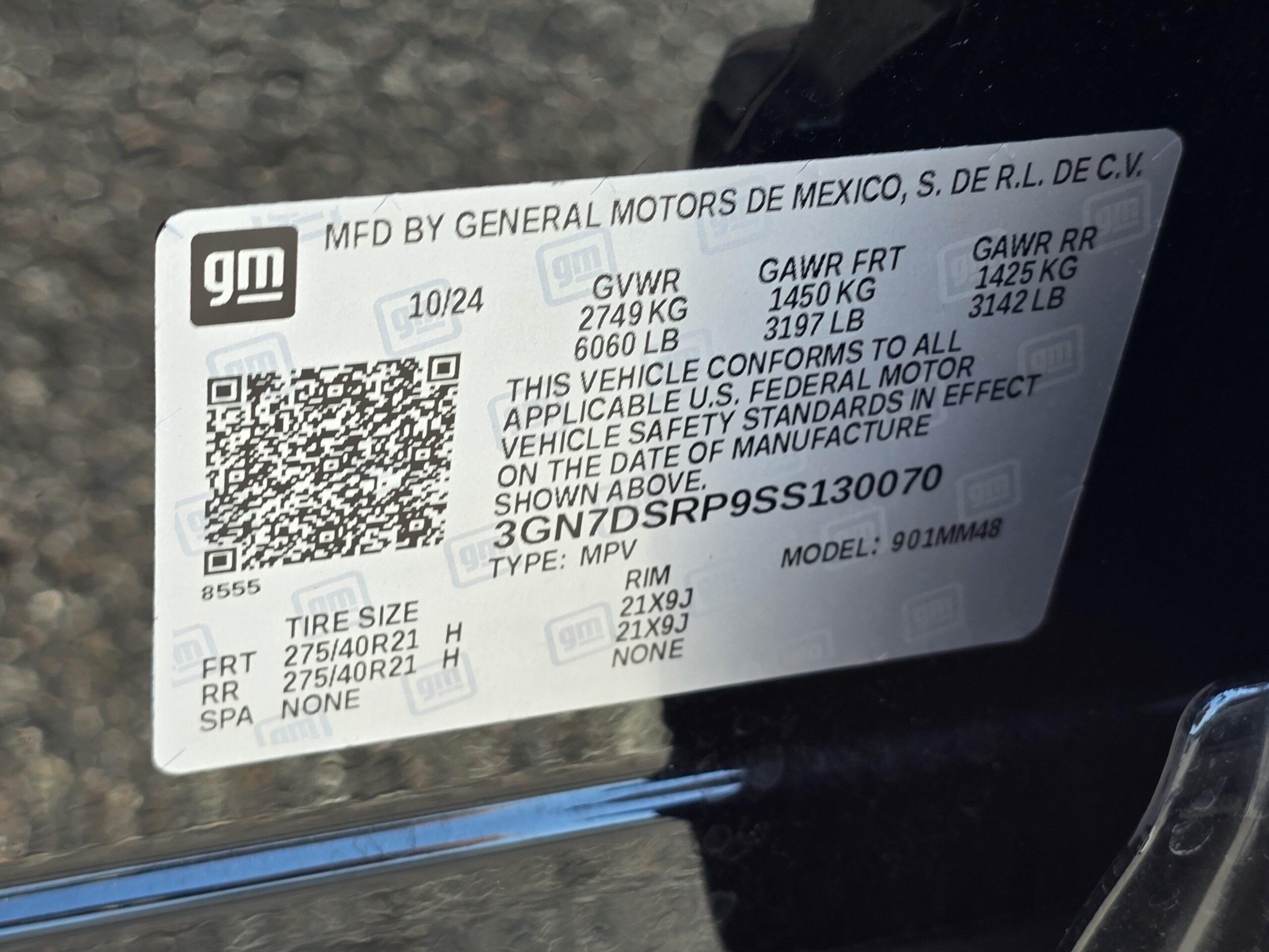 2025 Chevrolet Equinox EV RS