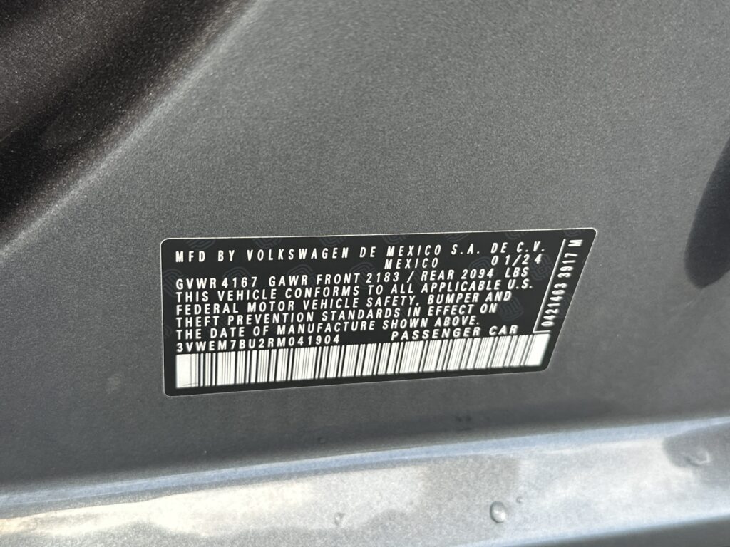 2024 Volkswagen Jetta SE