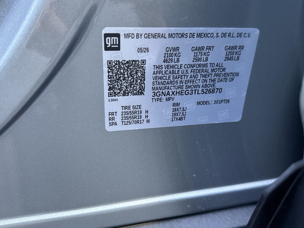 2026 Chevrolet Equinox FWD LT