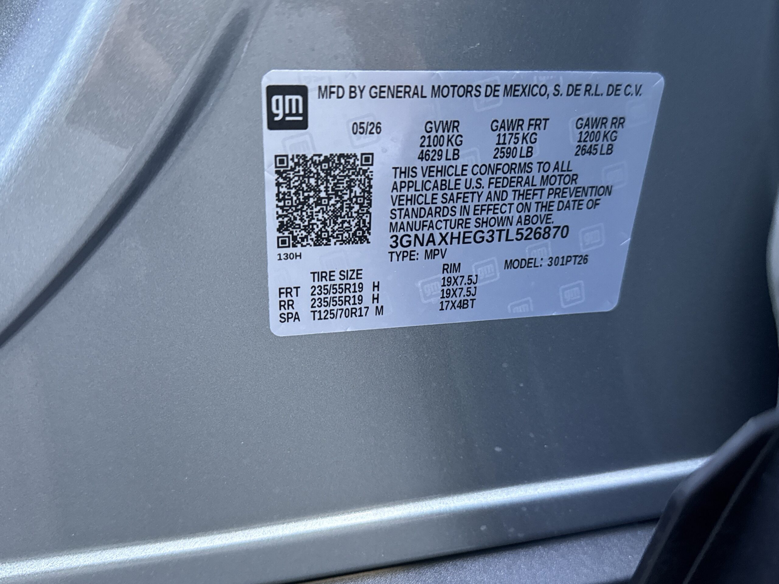 2026 Chevrolet Equinox FWD LT