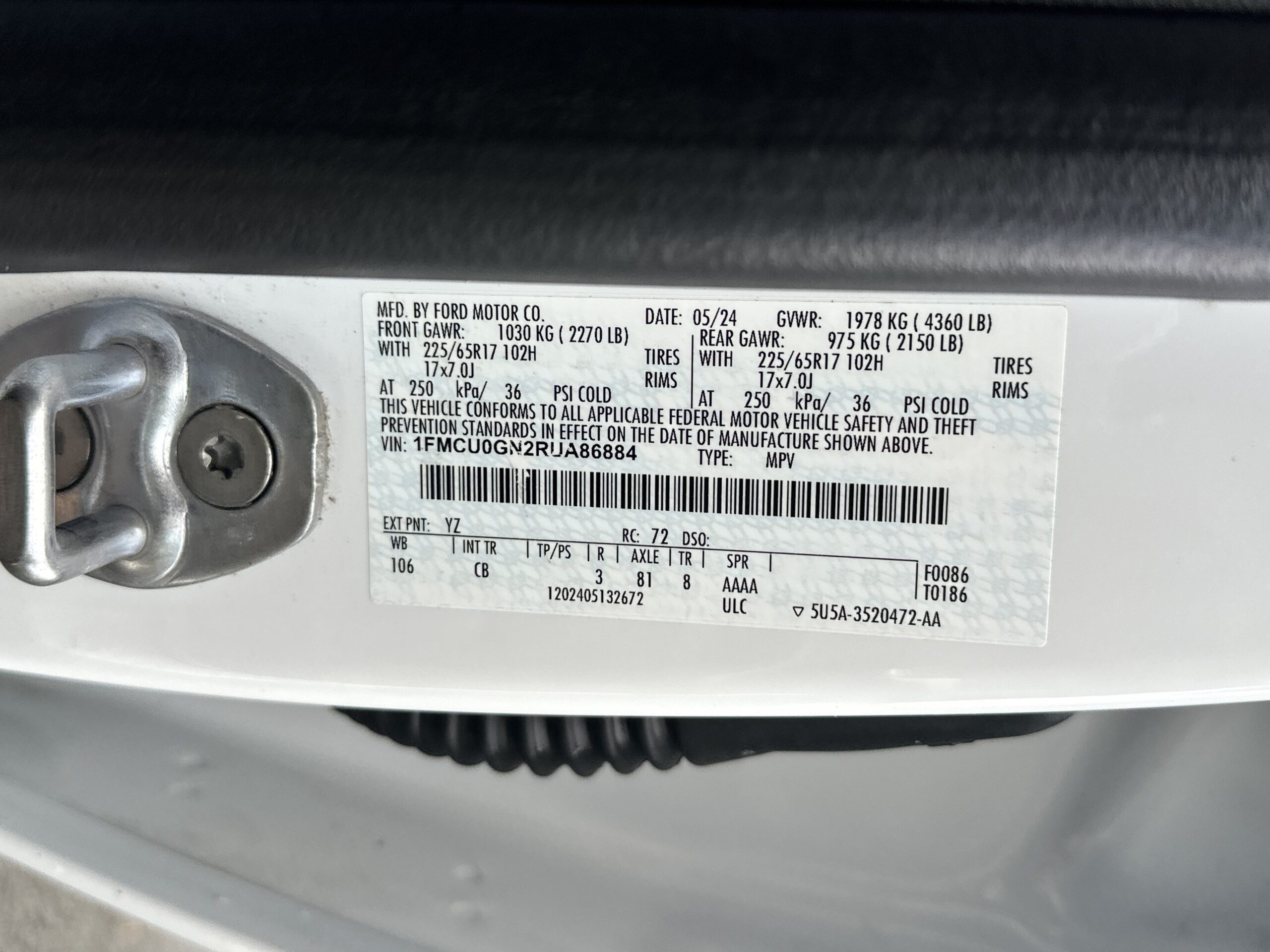 2024 Ford Escape Active