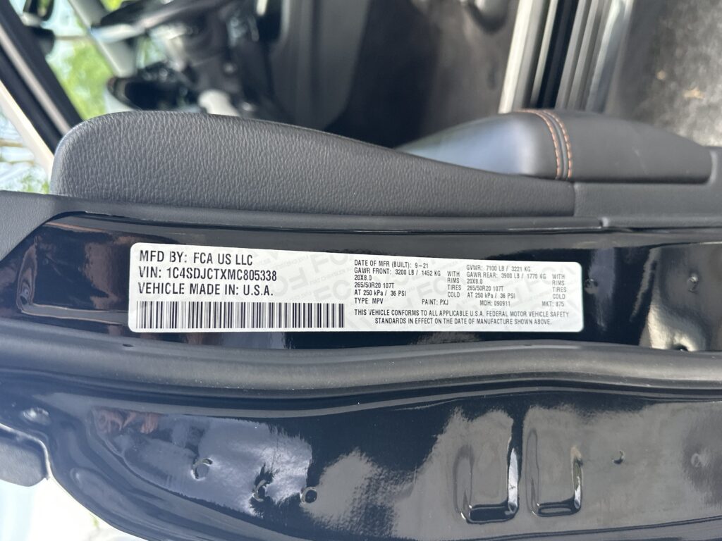 2021 Dodge Durango R/T