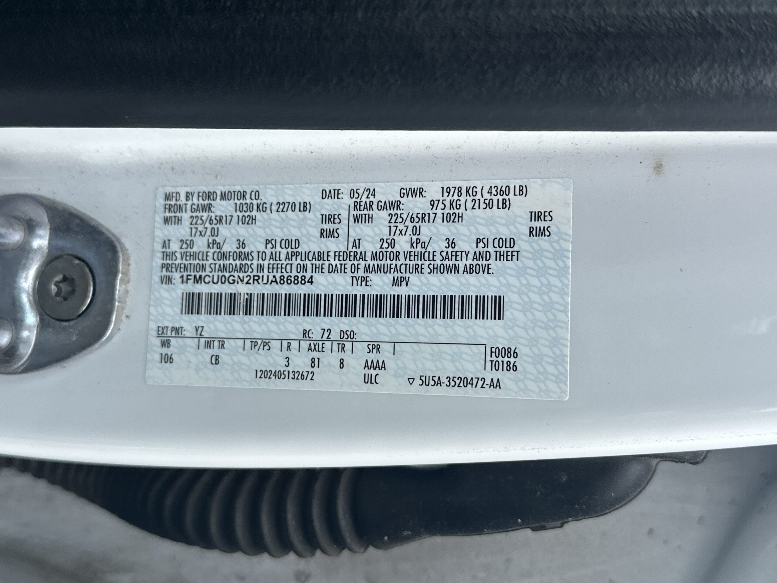 2024 Ford Escape Active