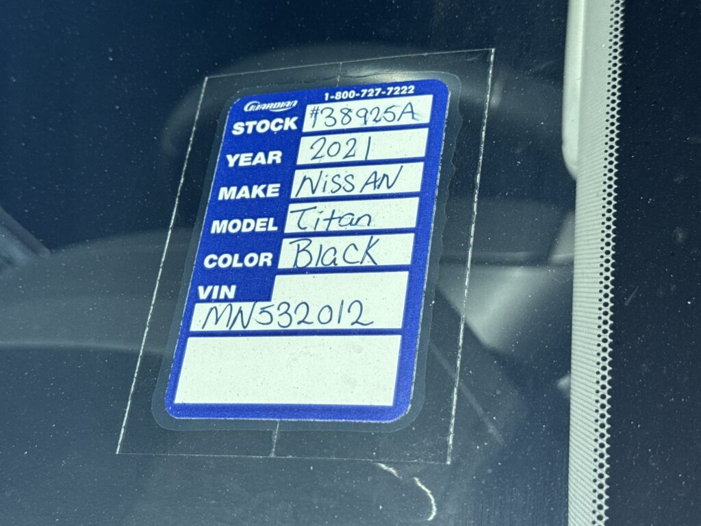 2021 Nissan Titan SV