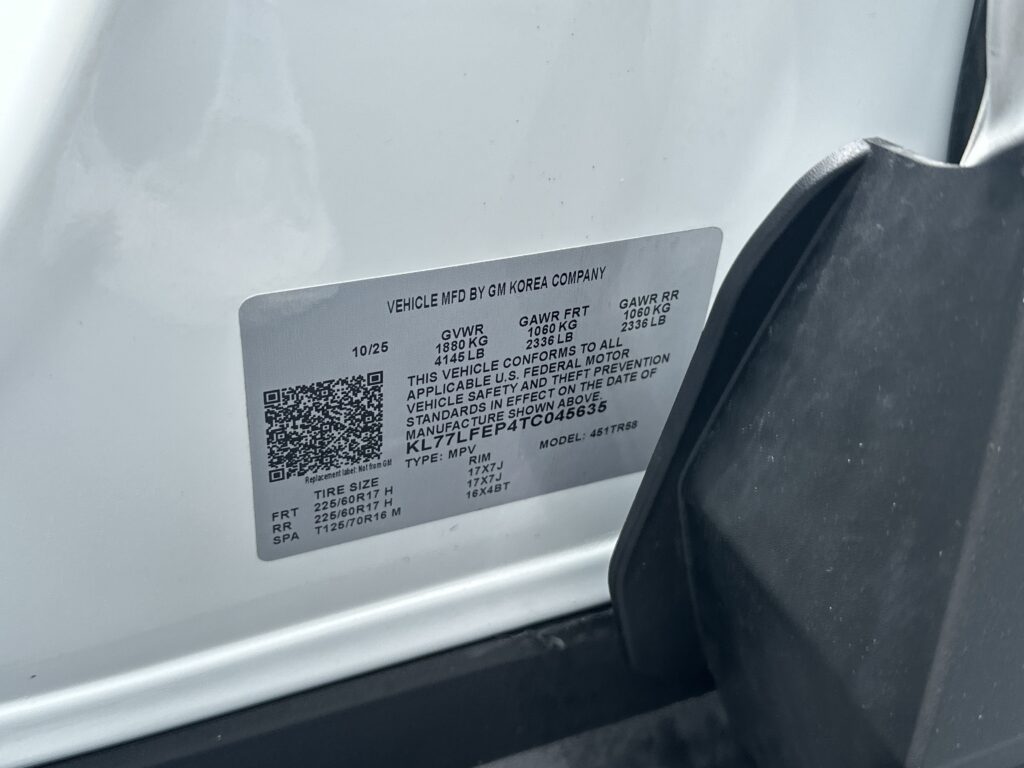 2026 Chevrolet Trax LS