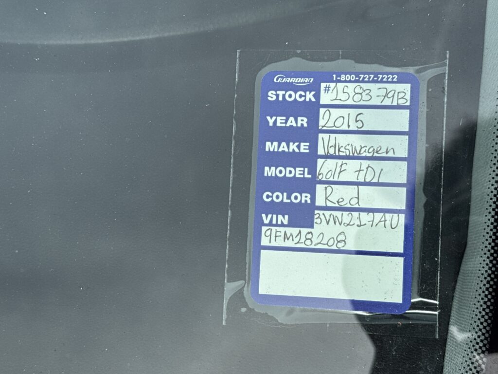 2015 Volkswagen Golf TSI S