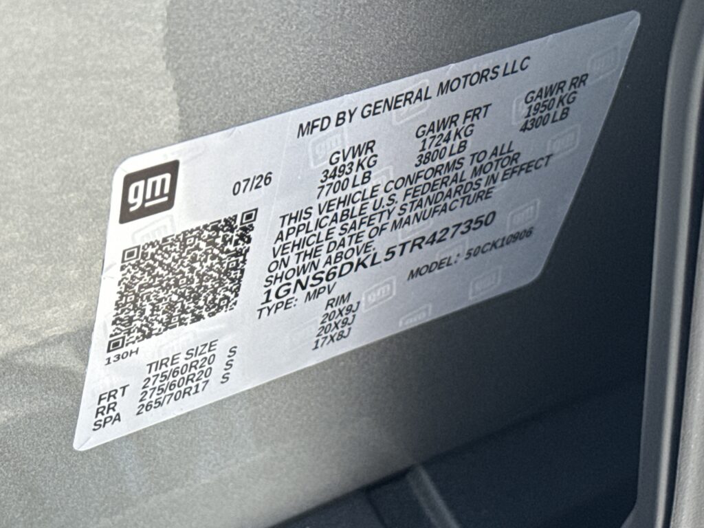2026 Chevrolet Suburban Z71