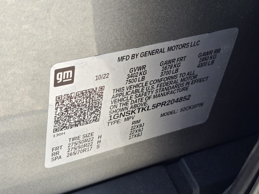 2023 Chevrolet Tahoe High Country