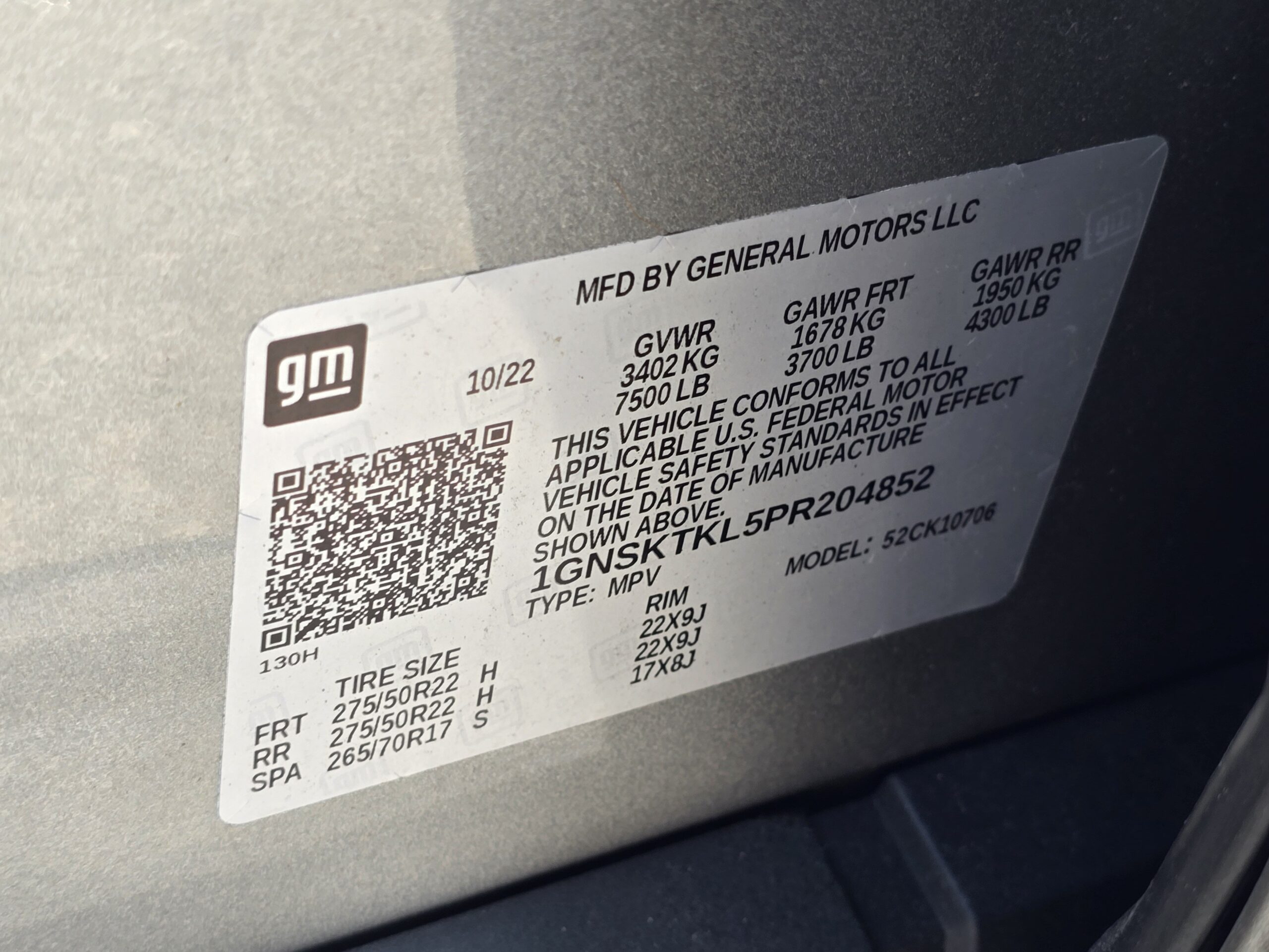 2023 Chevrolet Tahoe High Country