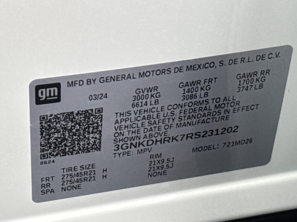 2024 Chevrolet Blazer EV RWD RS