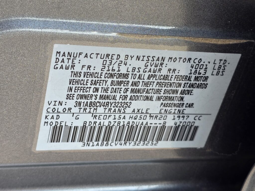2024 Nissan Sentra SV