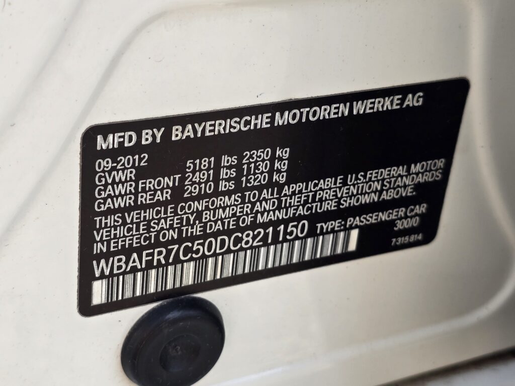 2013 BMW 5 Series 535i