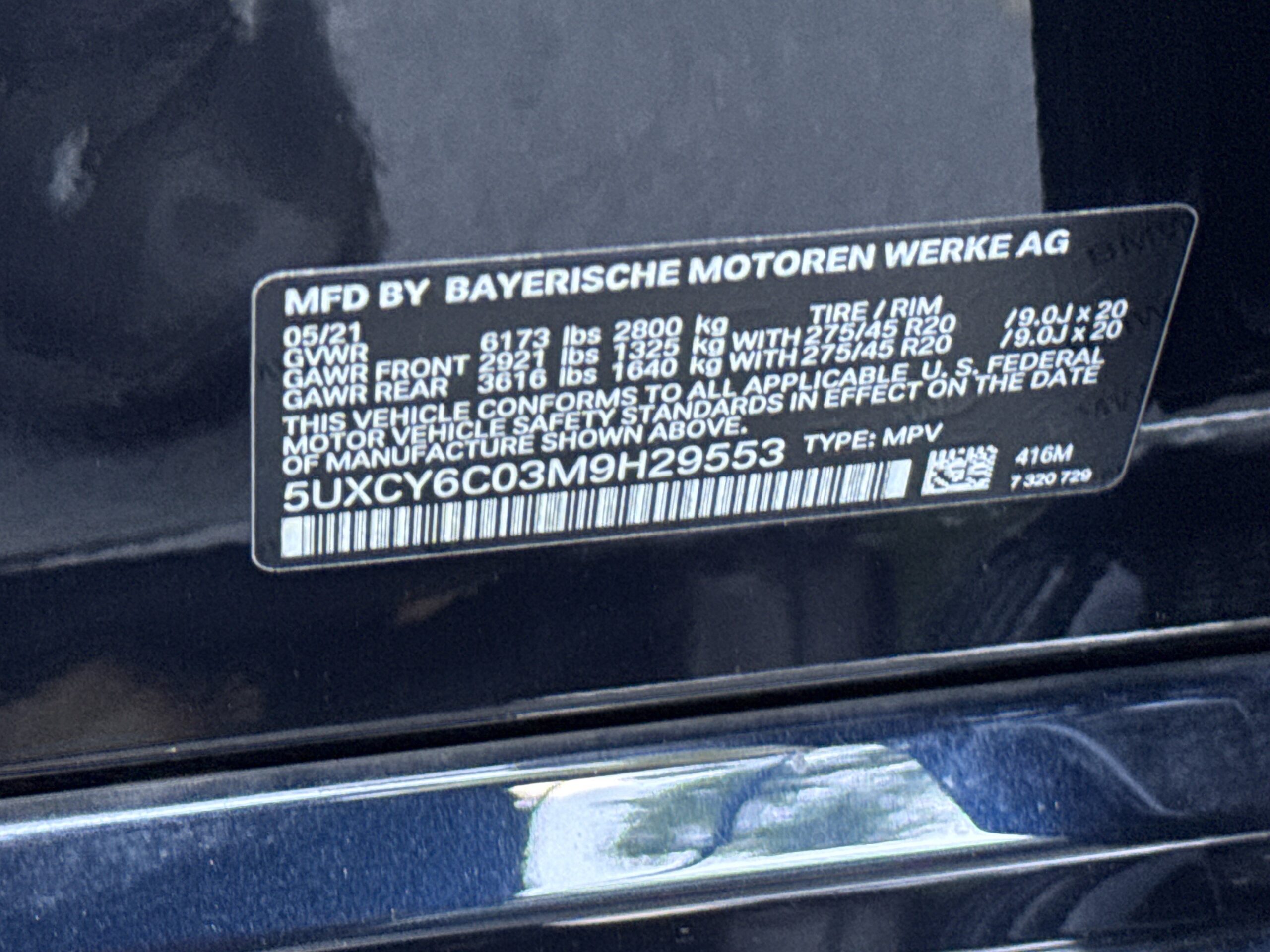 2021 BMW X6 xDrive40i