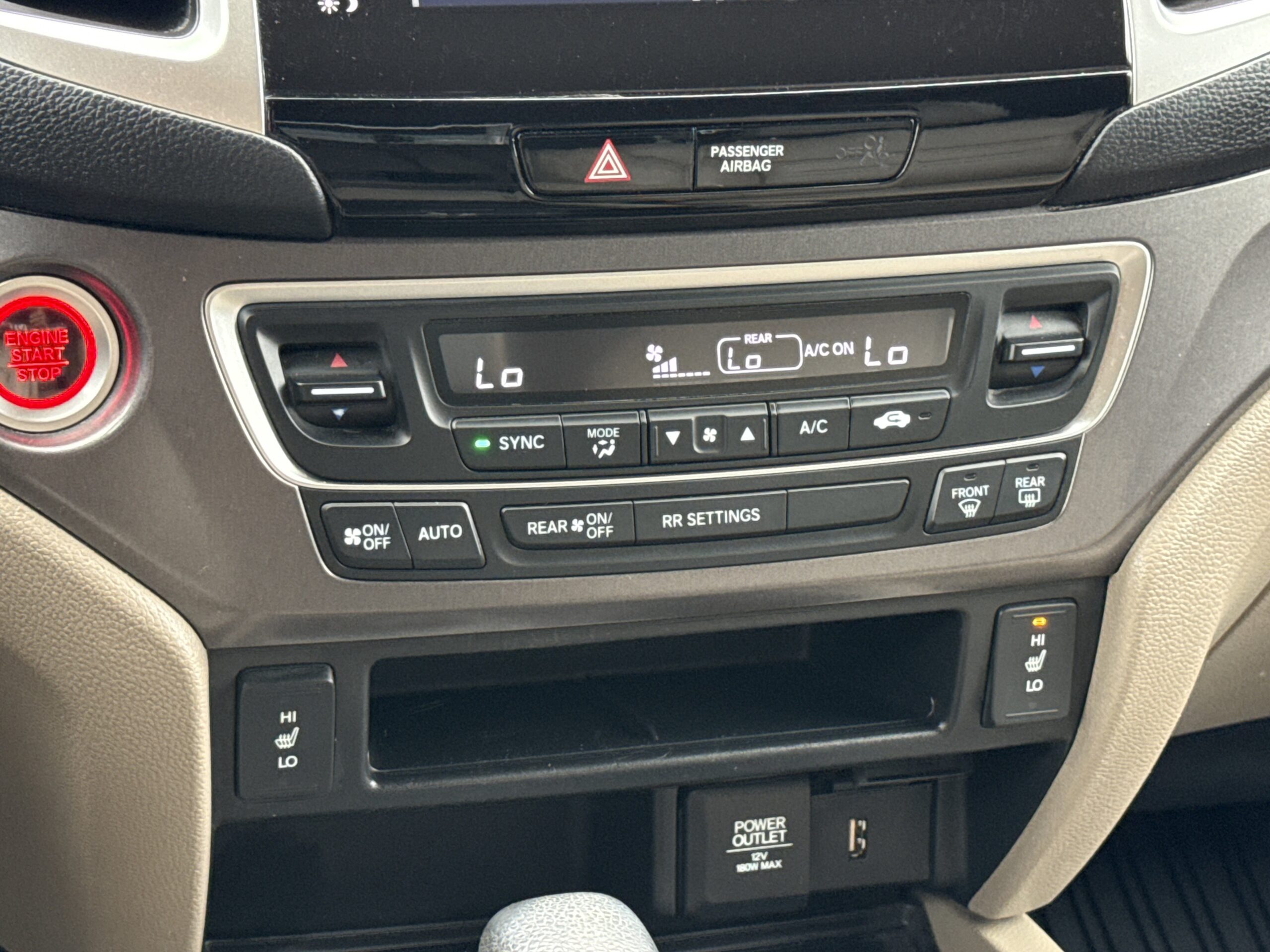 2017 Honda Ridgeline RTL-T