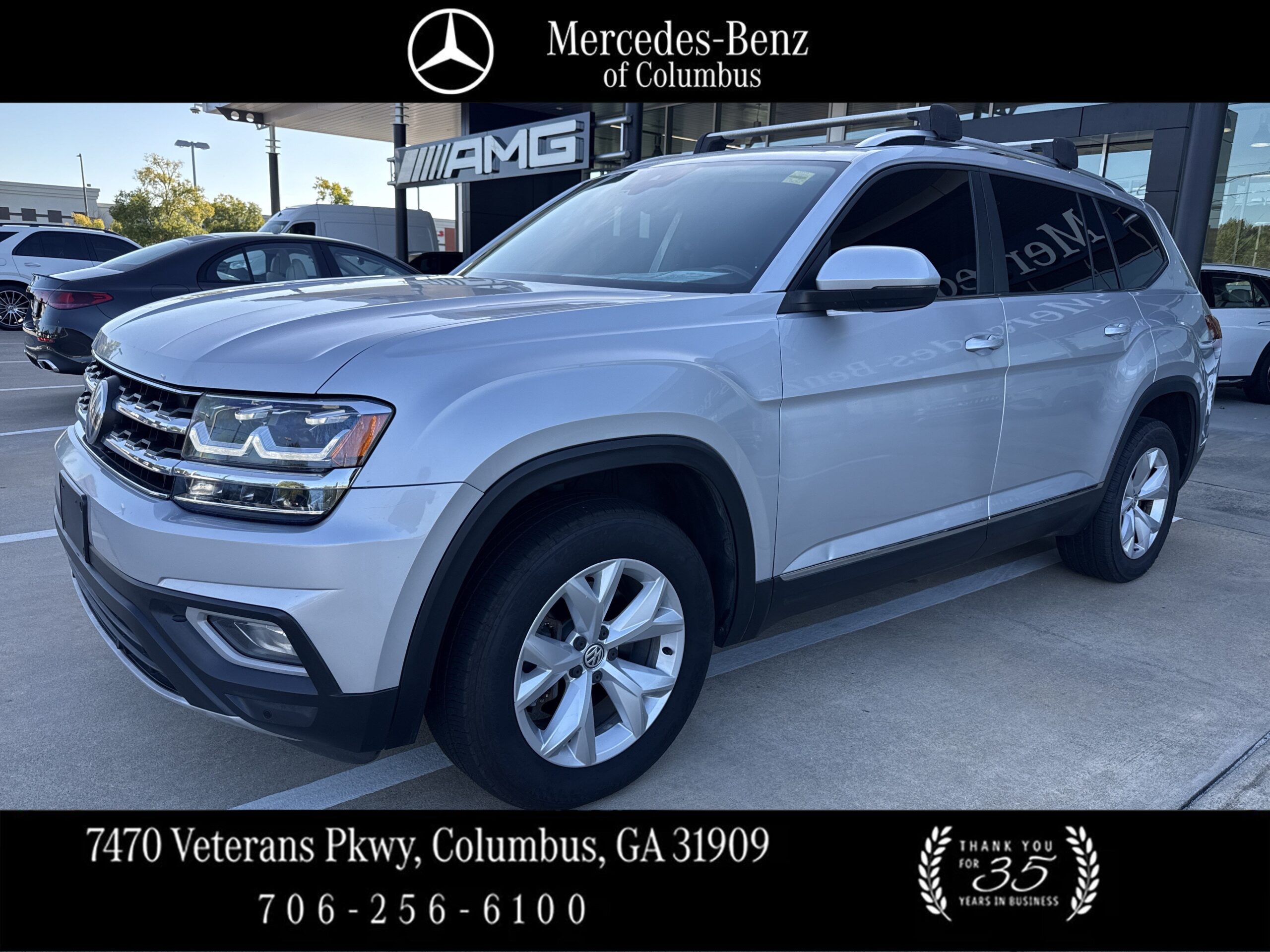 2018 Volkswagen Atlas 3.6L V6 SEL