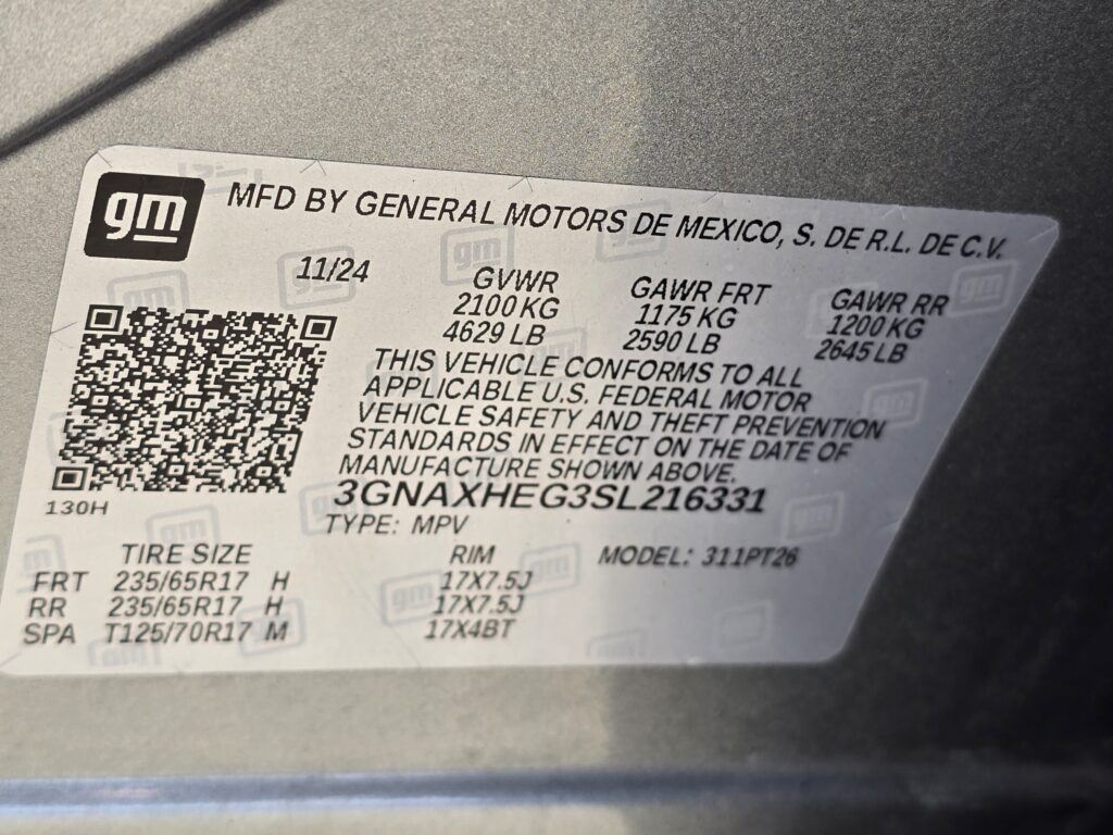 2025 Chevrolet Equinox FWD LT