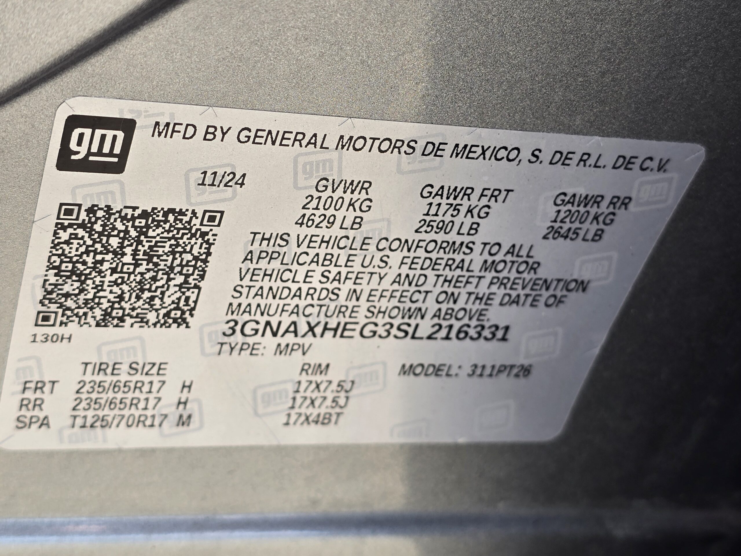 2025 Chevrolet Equinox FWD LT