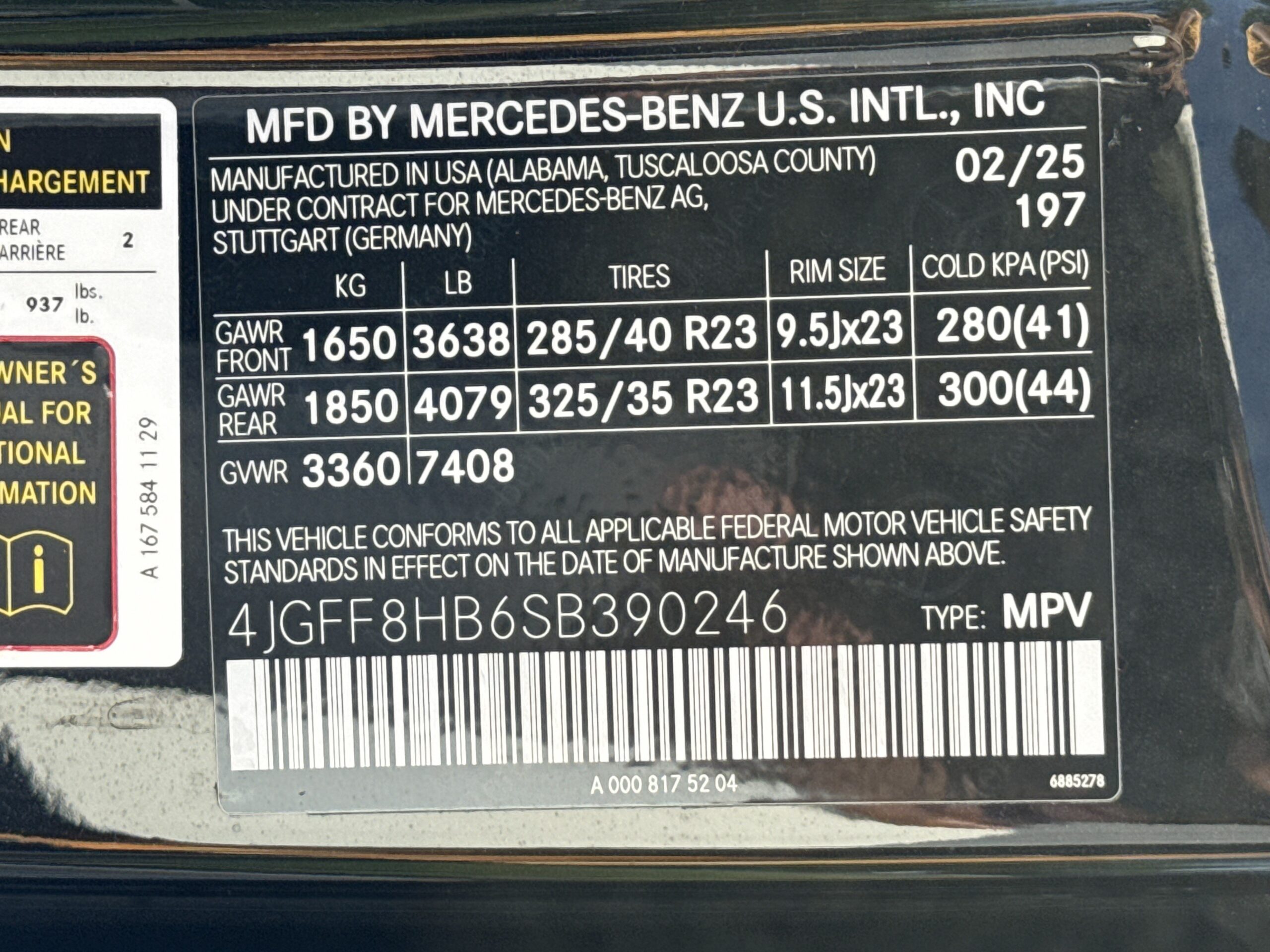 2025 Mercedes-Benz GLS Maybach GLS 600