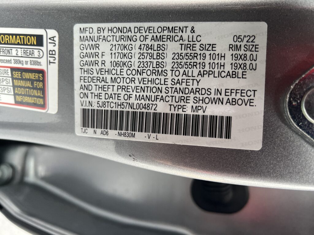 2022 Acura RDX w/Technology Package