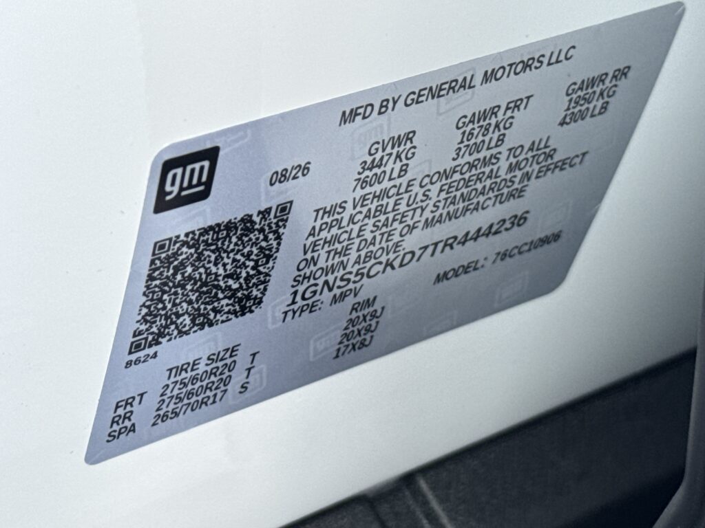 2026 Chevrolet Suburban LT
