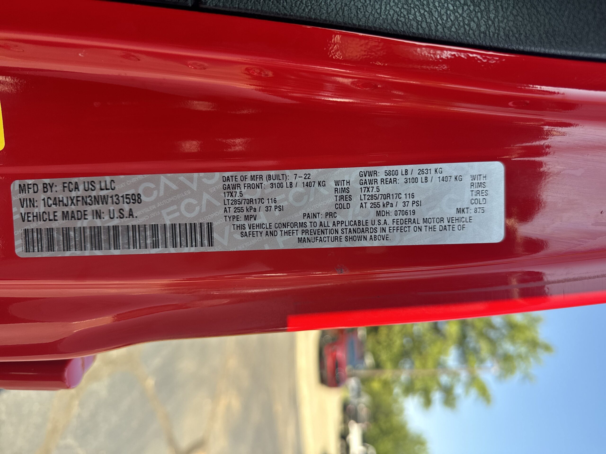 2022 Jeep Wrangler Unlimited Rubicon