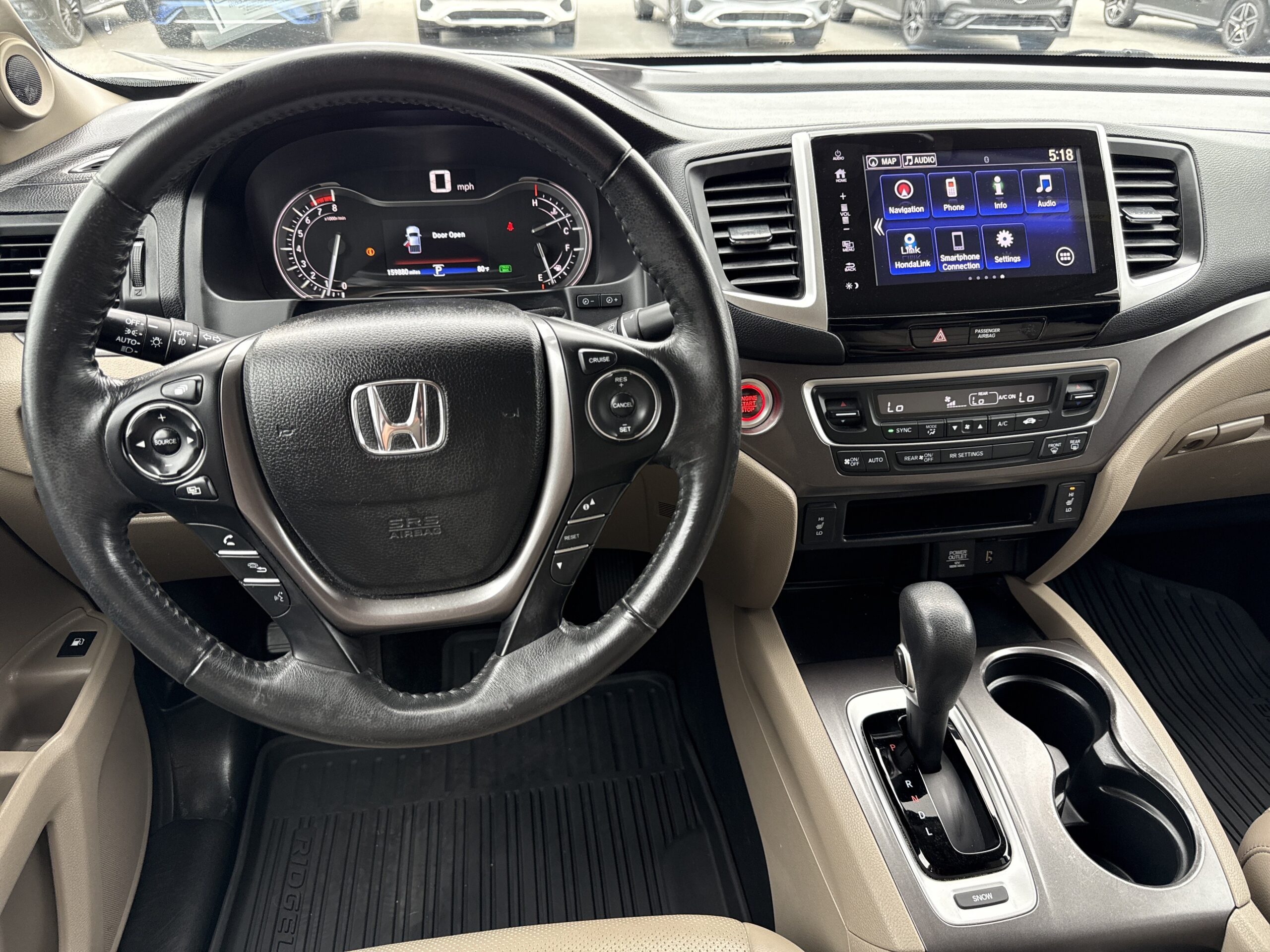 2017 Honda Ridgeline RTL-T