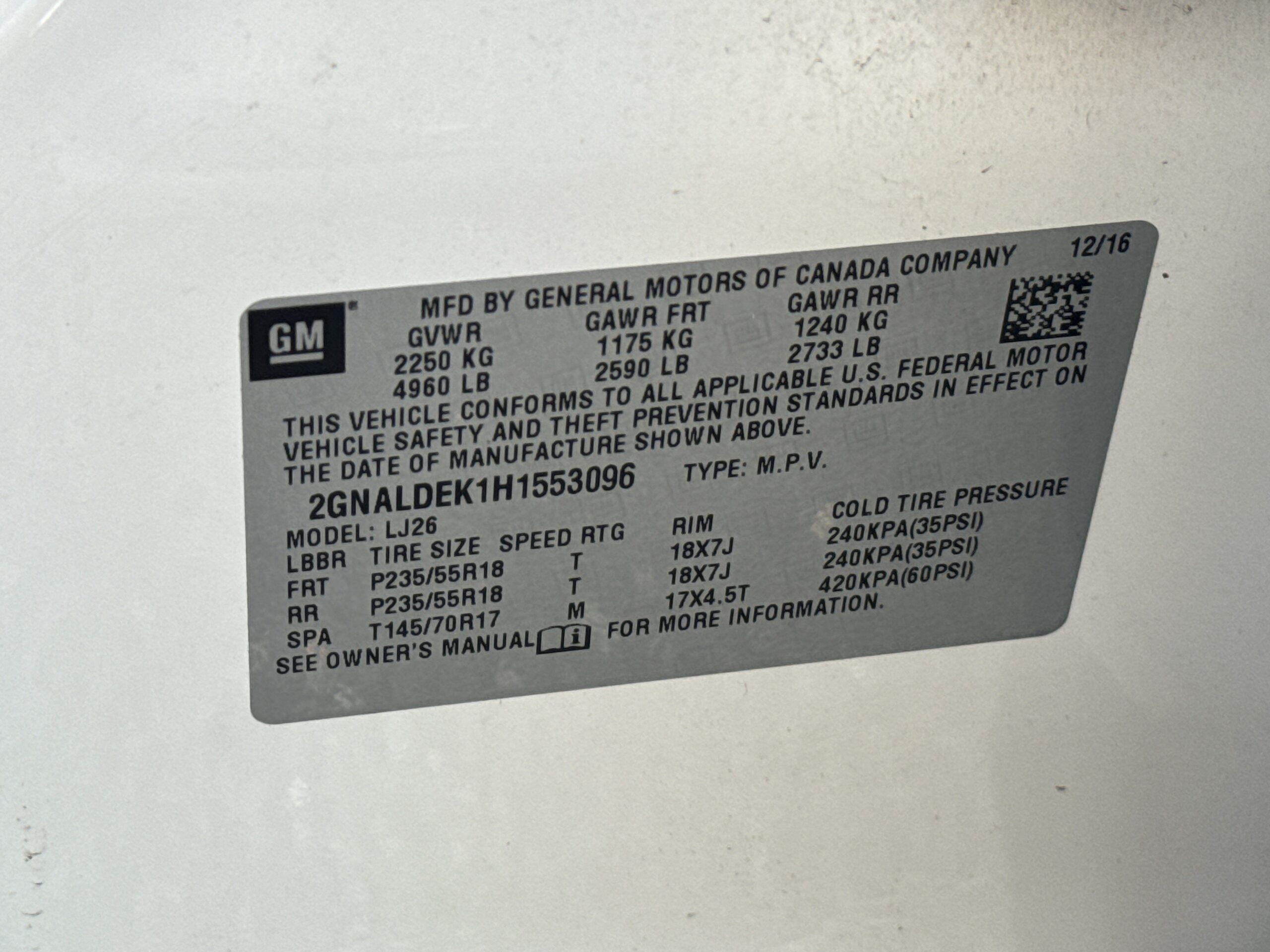 2017 Chevrolet Equinox Premier